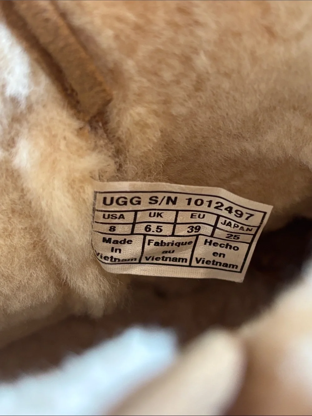 UGG short boots